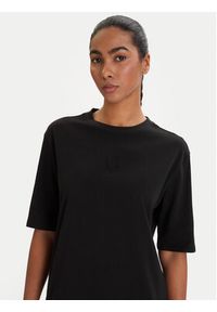 Armani Exchange Sukienka codzienna XW000825 AF10356 UC001 Czarny Regular Fit. Okazja: na co dzień. Kolor: czarny. Materiał: bawełna. Typ sukienki: proste. Styl: casual #5