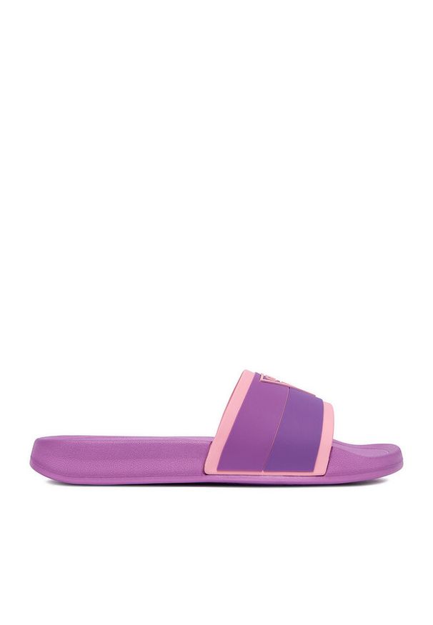 Klapki Guess. Kolor: fioletowy