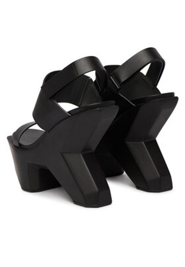 United Nude Sandały Boulder Sandal 109810116 Czarny. Kolor: czarny. Materiał: skóra