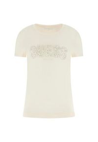 Guess T-Shirt 172699 Beżowy Classic Fit. Kolor: beżowy #9