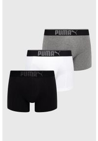 Puma - Bokserki (3-pack). Kolor: czarny #1