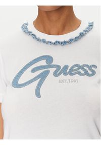 Guess T-Shirt W5GI03 I3Z14 Biały Regular Fit. Kolor: biały. Materiał: bawełna #3