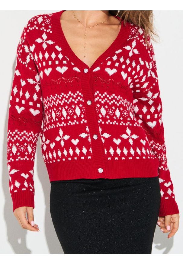 Sinsay - Sweter w motywie zimowym - wielobarwny. Sezon: zima