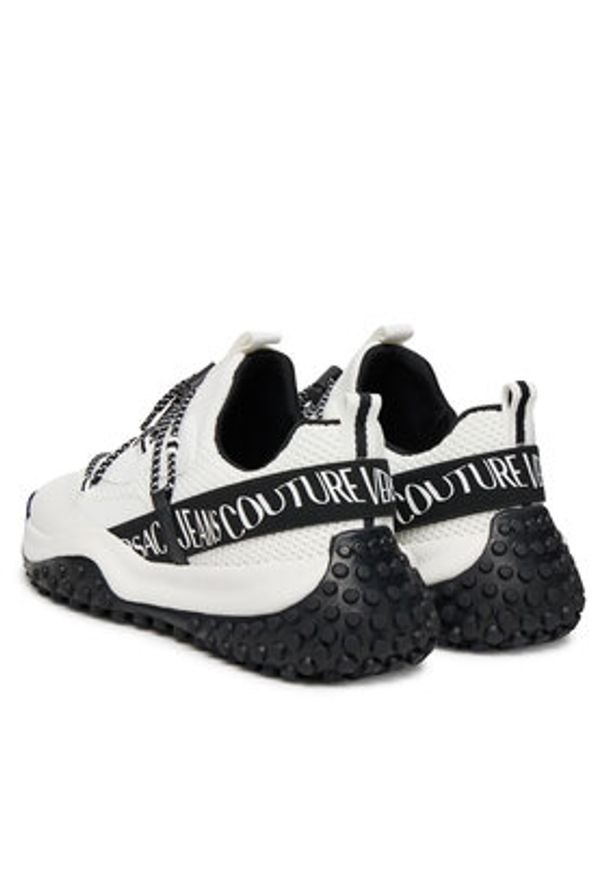 Versace Jeans Couture Sneakersy 79YA3SN2 ZSD01 Biały. Kolor: biały. Materiał: materiał