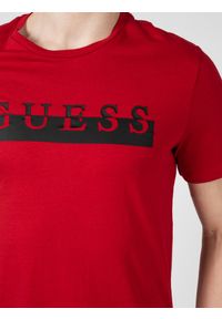 Guess T-Shirt "Lumy" | X2RI07KAK91 | Mężczyzna | Czerwony. Okazja: na co dzień. Kolor: czerwony. Materiał: bawełna. Wzór: nadruk. Styl: klasyczny, casual, elegancki #5