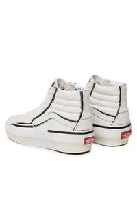 Vans Tenisówki Sk8-Hi Reconst VN0005UKQJM1 Biały. Kolor: biały. Materiał: zamsz, skóra #5