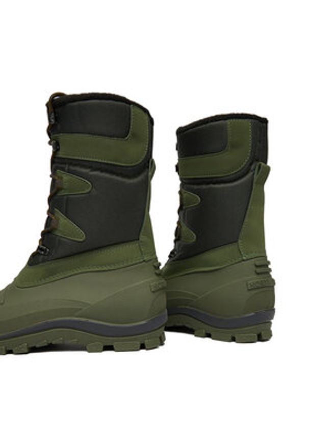 CMP Śniegowce Nietos 3Q47867 Khaki. Kolor: brązowy. Materiał: materiał