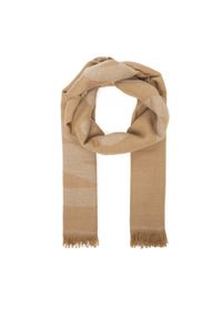 Weekend Max Mara Szal Flores 2515541064600 Brązowy. Kolor: brązowy. Materiał: wełna, materiał