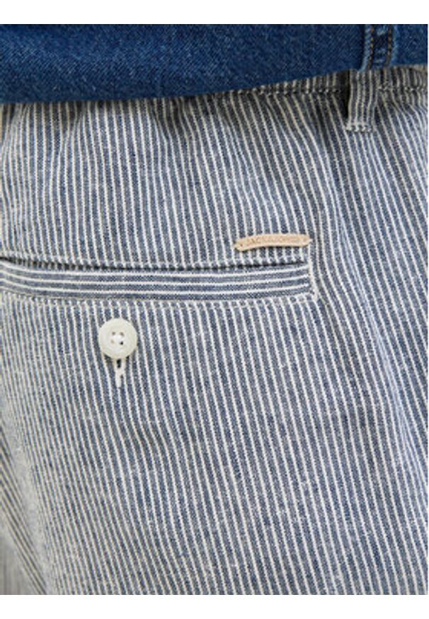 Jack & Jones - Jack&Jones Szorty materiałowe Tace Mykonos 12269376 Niebieski Tapered Fit. Kolor: niebieski. Materiał: wiskoza