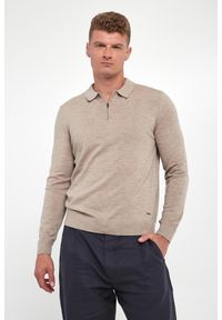 Sweter męski z wełny dziewiczej Dondor JOOP!. Materiał: wełna #1