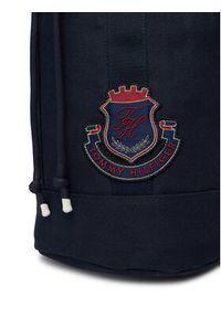 TOMMY HILFIGER - Tommy Hilfiger Plecak Hertiage Logo Patch Crossbody Sling Bag AM0AM14264 Granatowy. Kolor: niebieski. Materiał: materiał #4
