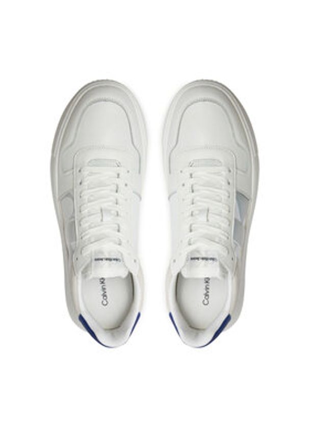 Calvin Klein Jeans Sneakersy Chunky Cupsole Nbs Sens YM0YM00996 Biały. Kolor: biały. Materiał: skóra