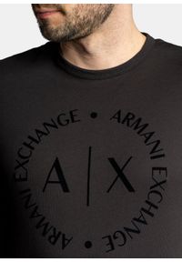 Koszulka męska czarna Armani Exchange 8NZTCD Z8H4Z 1200. Kolor: czarny #2