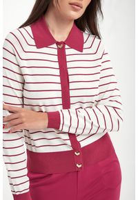 Liu Jo - Sweter damski w paski LIU JO. Wzór: paski #3