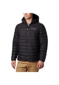 columbia - Kurtka puchowa męska Columbia Powder Lite Hooded. Typ kołnierza: kaptur. Kolor: czarny. Materiał: puch. Długość: krótkie