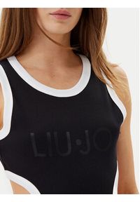 Liu Jo Sukienka letnia VA5043 J4822 Czarny Regular Fit. Kolor: czarny. Materiał: bawełna. Sezon: lato #8