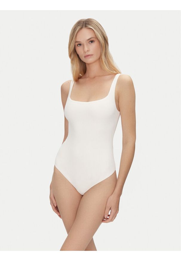 Guess Body O4BM16 KCDE0 Écru Slim Fit. Materiał: syntetyk