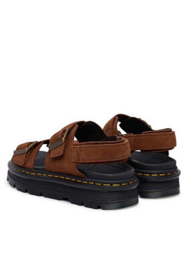 Dr. Martens Sandały DM42853200 Brązowy. Kolor: brązowy. Materiał: skóra