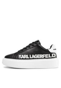 Karl Lagerfeld - KARL LAGERFELD Sneakersy KL62210 Czarny. Kolor: czarny. Materiał: skóra #7