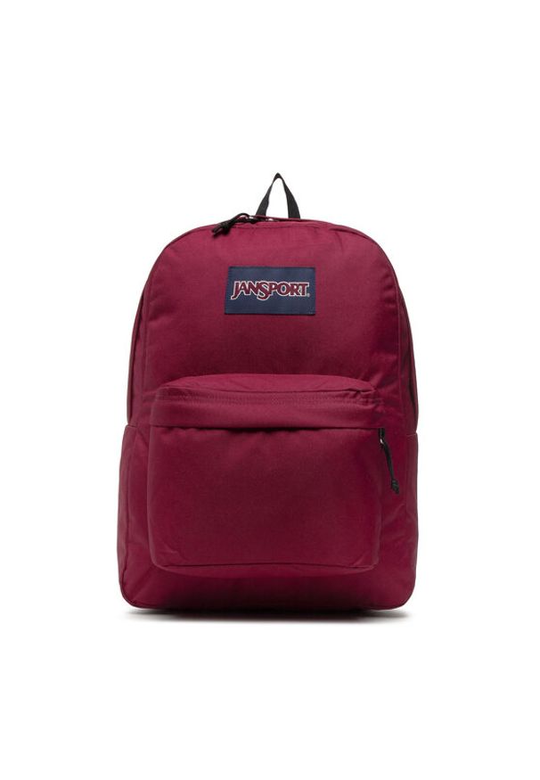 JanSport Plecak Superbreak One EK0A5BAGN62 Bordowy. Kolor: czerwony. Materiał: materiał. Styl: sportowy