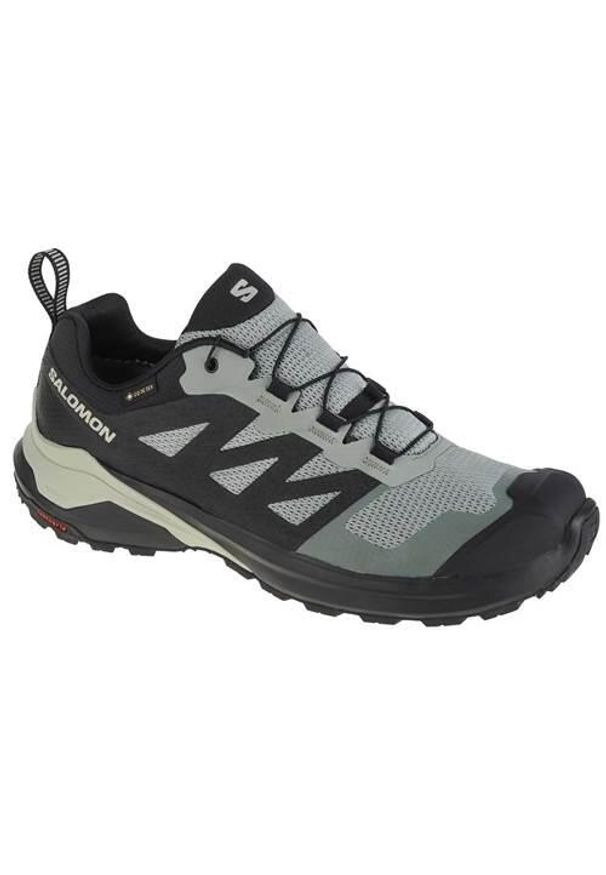 salomon - Buty trekkingowe męskie Salomon x-adventure gtx. Kolor: szary. Materiał: guma, syntetyk, tkanina, materiał. Szerokość cholewki: normalna. Sport: turystyka piesza