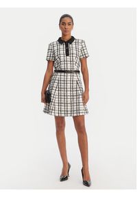 Morgan Sukienka dzianinowa 261-RNOLIA Écru Slim Fit. Materiał: syntetyk #3