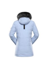 ALPINE PRO - Kurtka damska zimowa wodoodporna Alpine Pro Werda 2. Kolor: niebieski. Sezon: zima. Sport: turystyka piesza