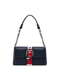 Tommy Jeans Torebka Tjw Idol Shoulder Bag AW0AW16282 Granatowy. Kolor: niebieski. Materiał: skórzane #1