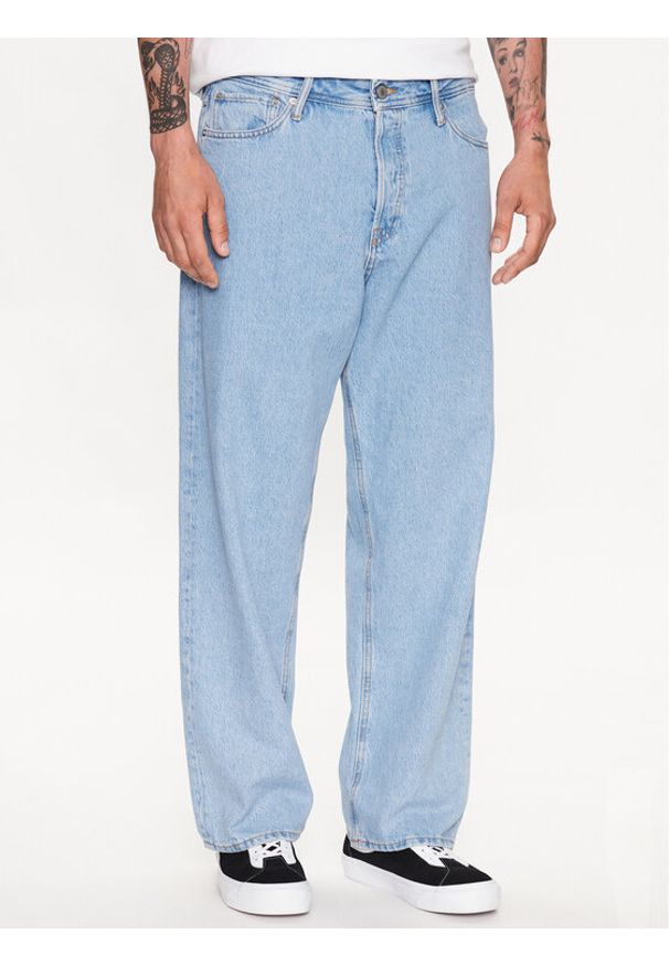 Jack & Jones Jeansy Alex 12236082 Niebieski Baggy Fit. Kolor: niebieski