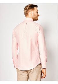 Polo Ralph Lauren Koszula Core Replen 710549084 Różowy Slim Fit. Typ kołnierza: polo. Kolor: różowy. Materiał: bawełna