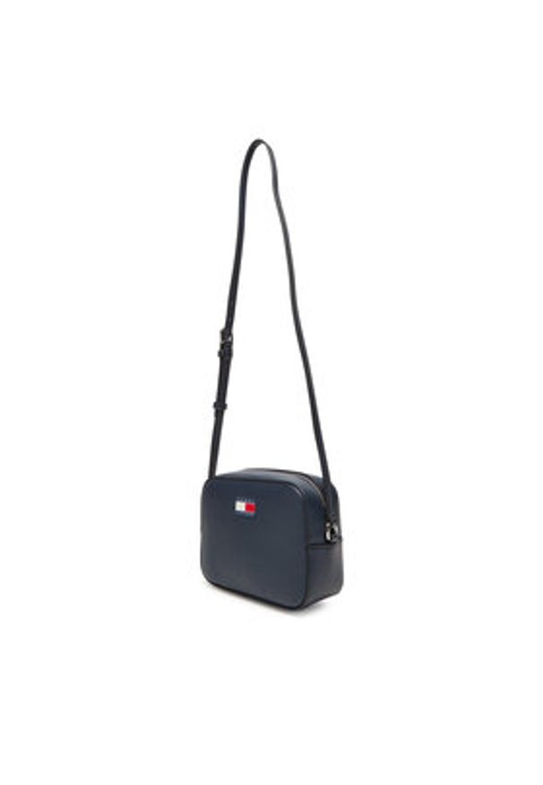 Tommy Jeans Torebka Tjw Must Camera Bag AW0AW17543 Granatowy. Kolor: niebieski. Materiał: skórzane