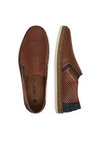 Rieker Półbuty B5297-24 Brązowy. Kolor: brązowy. Materiał: skóra #6