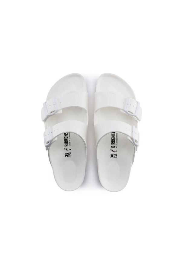 Klapki damskie Birkenstock Arizona Eva. Kolor: biały. Materiał: materiał