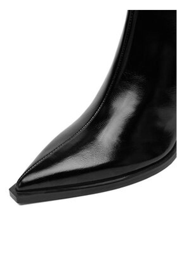 Jenny - JENNY Botki CEO-LS6344-01 Czarny. Kolor: czarny. Materiał: syntetyk, materiał