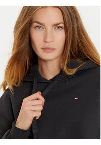 TOMMY HILFIGER - Tommy Hilfiger Bluza WW0WW44991 Czarny Regular Fit. Kolor: czarny. Materiał: bawełna, syntetyk #3