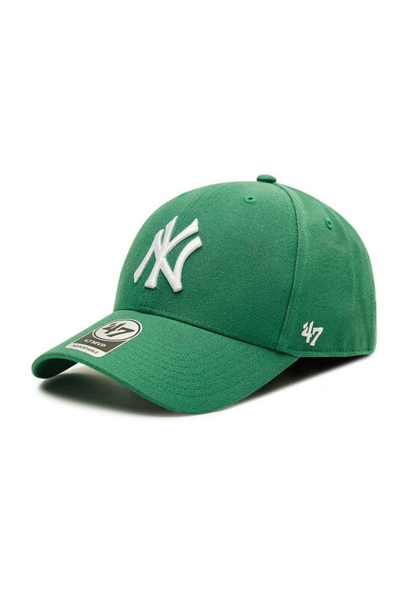 47 Brand Czapka z daszkiem New York Yankees B-MVPSP17WBP-KY Zielony. Kolor: zielony. Materiał: materiał