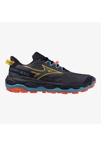 Buty do biegania męskie Mizuno Wave Mujin 11 odyssey. Kolor: pomarańczowy, szary, wielokolorowy. Model: Mizuno Wave. Sport: bieganie