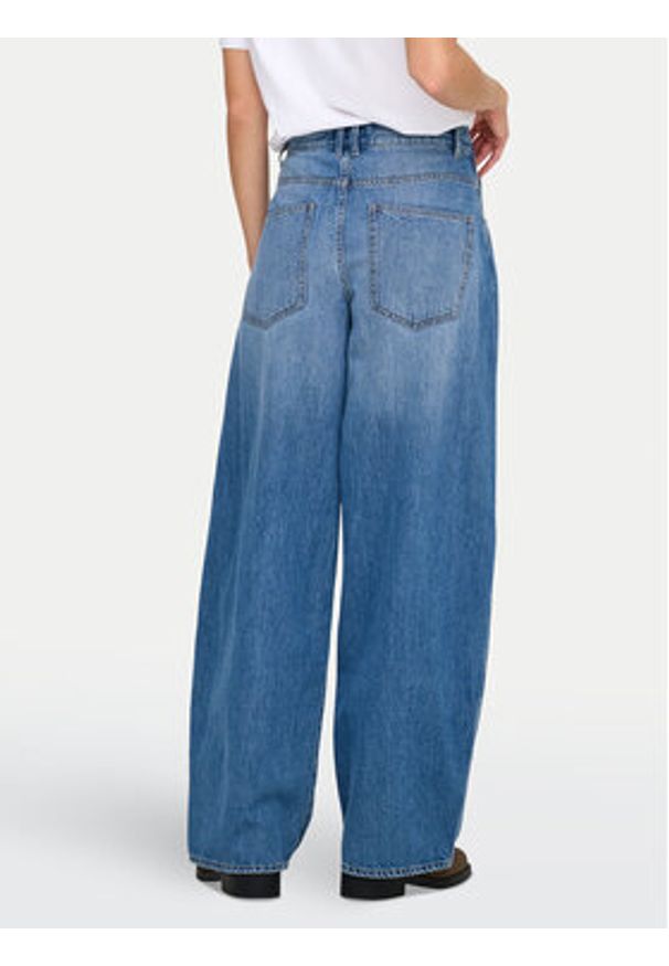 only - ONLY Jeansy Taylor 15367620 Niebieski Balloon Fit. Kolor: niebieski