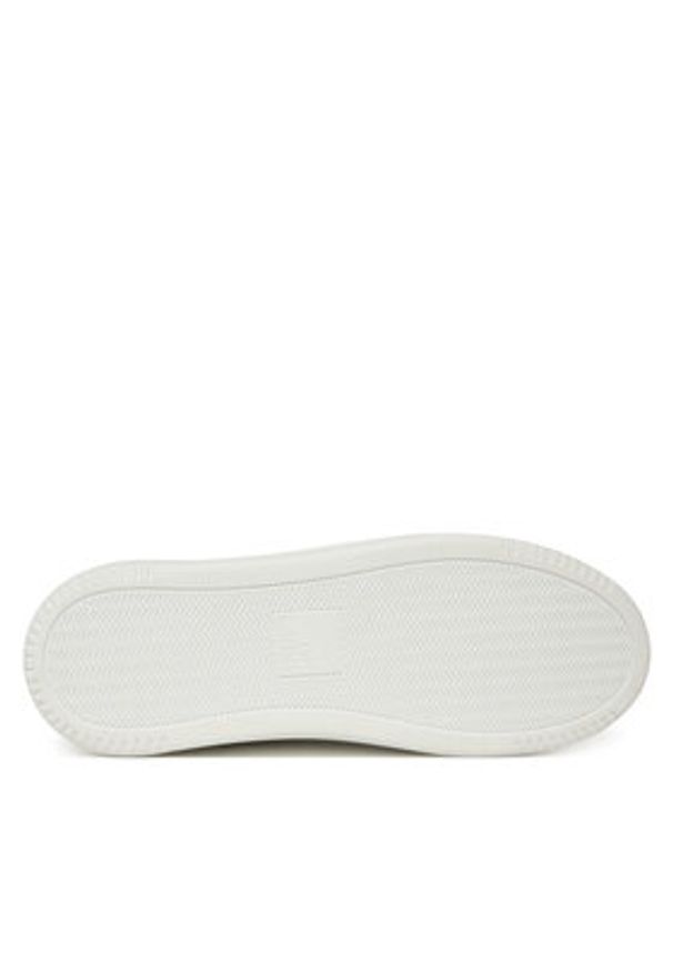 Love Moschino - LOVE MOSCHINO Sneakersy JA15335G0NIEC10A Biały. Kolor: biały. Materiał: skóra