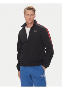 Reebok Kurtka przejściowa 100215495 Czarny Regular Fit. Kolor: czarny. Materiał: syntetyk