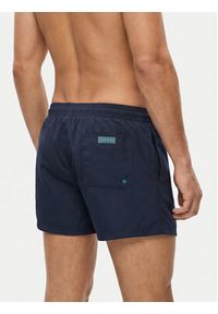Guess Szorty kąpielowe F6GT25 WG282 SHORT Granatowy Regular Fit. Kolor: niebieski. Materiał: syntetyk #3