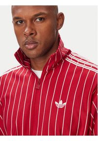Adidas - adidas Bluza Firebrid Pinstripes Track Top KR7227 Czerwony Regular Fit. Kolor: czerwony. Materiał: syntetyk #4
