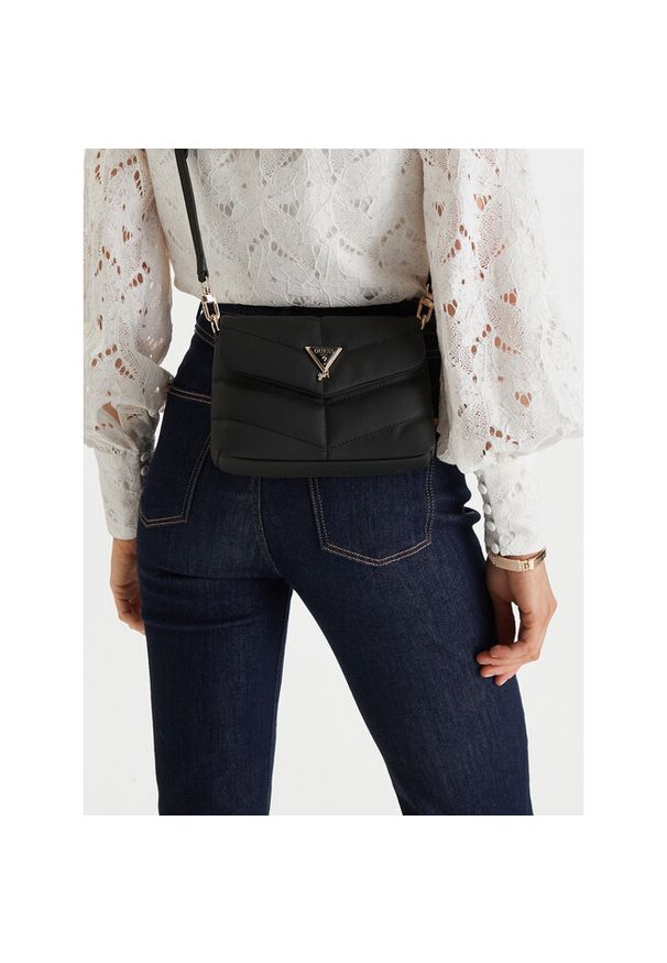 Torebka Guess. Kolor: czarny