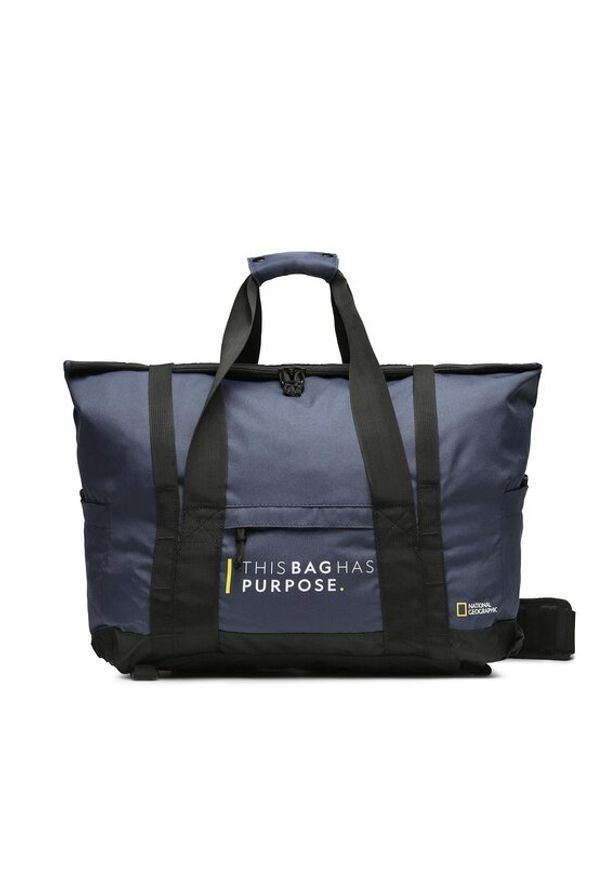 National Geographic Torba Packable Duffel Backpack Small N10440.49 Granatowy. Kolor: niebieski. Materiał: materiał