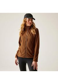 Regatta - Polar damski rozsuwany Heidy. Kolor: brązowy, beżowy, wielokolorowy. Materiał: polar #1