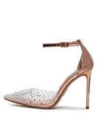 Steve Madden Szpilki Ravaged Sandal SM11002564 SM11002564-686 Różowy. Kolor: różowy. Materiał: skóra. Obcas: na szpilce #6