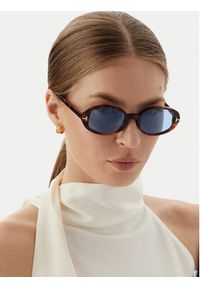 Tom Ford Okulary przeciwsłoneczne FT1364 53V Brązowy. Kolor: brązowy #3