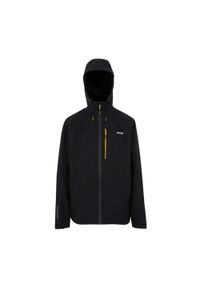 Regatta - Męska Kurtka Wodoodporna Birchdale II. Kolor: żółty, czarny, wielokolorowy. Sezon: jesień. Sport: turystyka piesza #1
