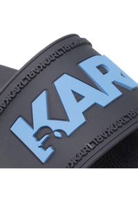 Karl Lagerfeld - KARL LAGERFELD Klapki KL70004 Granatowy. Kolor: niebieski #2
