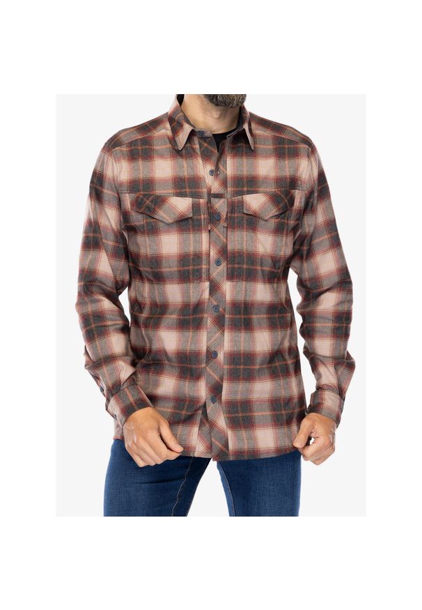 Koszula podróżnicza męska Helikon-Tex Defender Mk2 Tropical. Okazja: na co dzień. Kolor: brązowy. Styl: casual